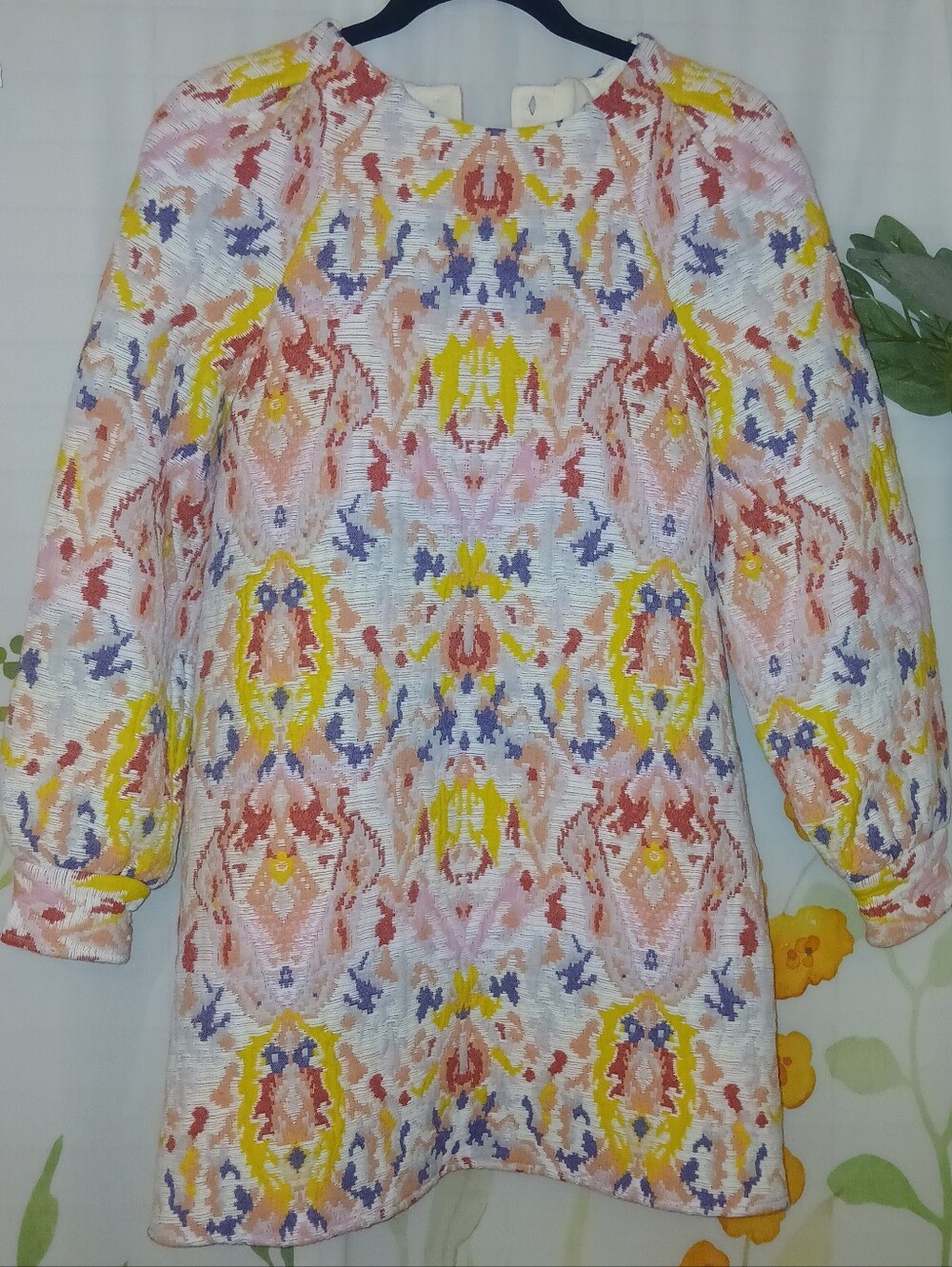 Sezane Textured Mini Dress